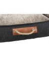 Trixie Be Nordic Hondenmand Fohr Zwart / Zand 80X60X26 CM