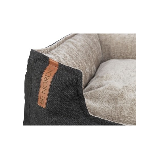 Trixie Be Nordic Hondenmand Fohr Zwart / Zand 80X60X26 CM