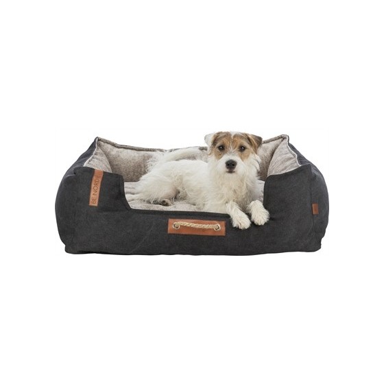 Trixie Be Nordic Hondenmand Fohr Zwart / Zand 80X60X26 CM