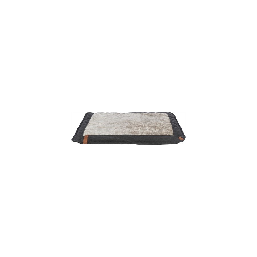 Trixie Be Nordic Hondenkussen Fohr Hoekig Zwart / Zand 90X70X4 CM