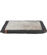 Trixie Be Nordic Hondenkussen Fohr Hoekig Zwart / Zand 90X70X4 CM