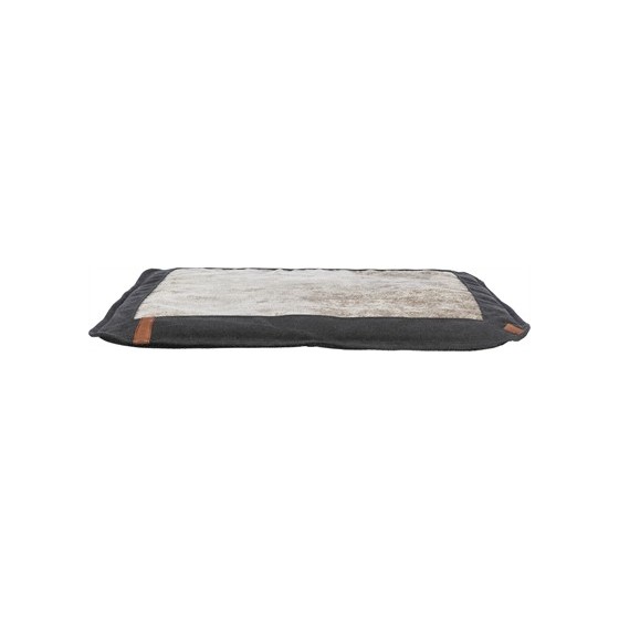 Trixie Be Nordic Hondenkussen Fohr Hoekig Zwart / Zand 90X70X4 CM