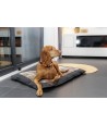 Trixie Be Nordic Hondenkussen Fohr Hoekig Zwart / Zand 90X70X4 CM