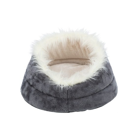 Trixie Hondenmand Minou Rond Soft Edition Grijs / Lichtgrijs 47X47X26 CM