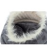 Trixie Hondenmand Minou Rond Soft Edition Grijs / Lichtgrijs 47X47X26 CM