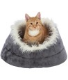 Trixie Hondenmand Minou Rond Soft Edition Grijs / Lichtgrijs 47X47X26 CM