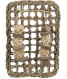 Trixie - Knaagdier Mat Met Speeltjes Zeegras, 18x30cm