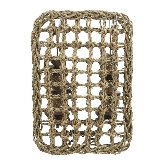 Trixie - Knaagdier Mat Met Speeltjes Zeegras, 18x30cm