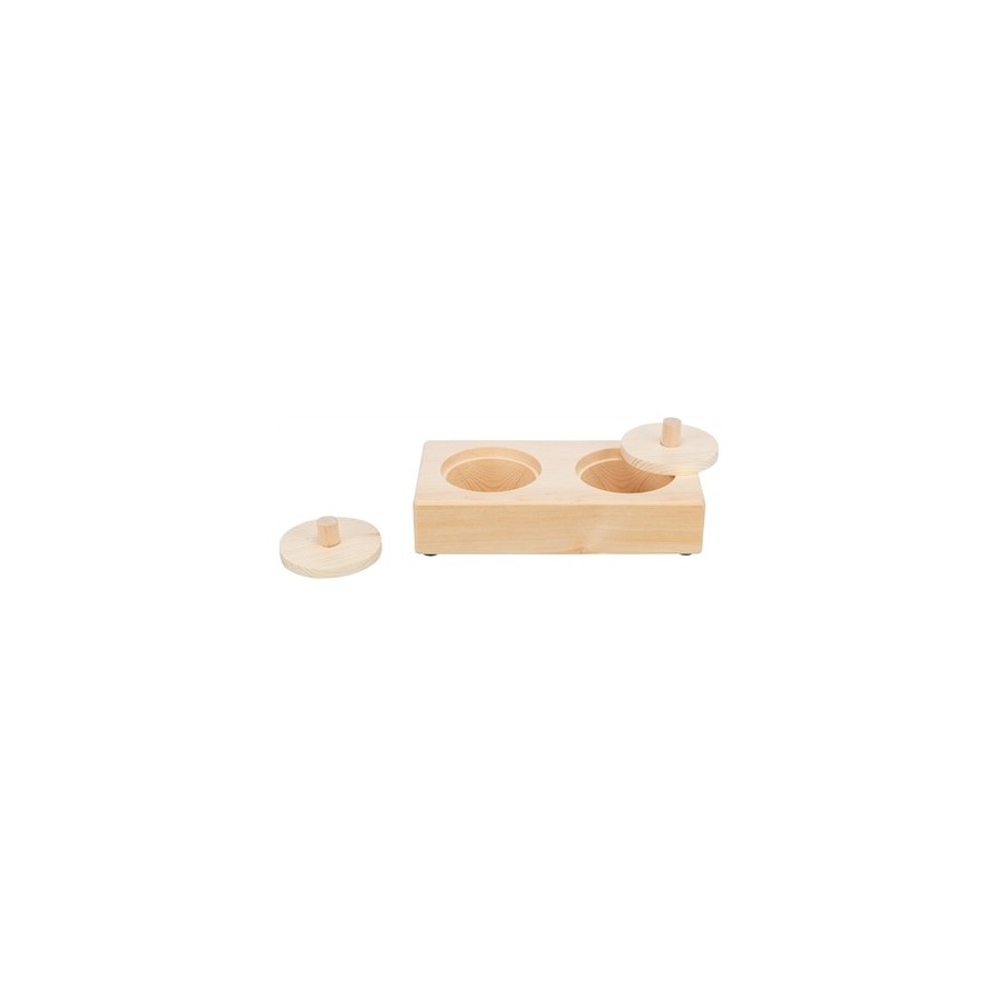 Trixie Snack Box Voor Ratten En Konijnen Hout 14X3X7 CM