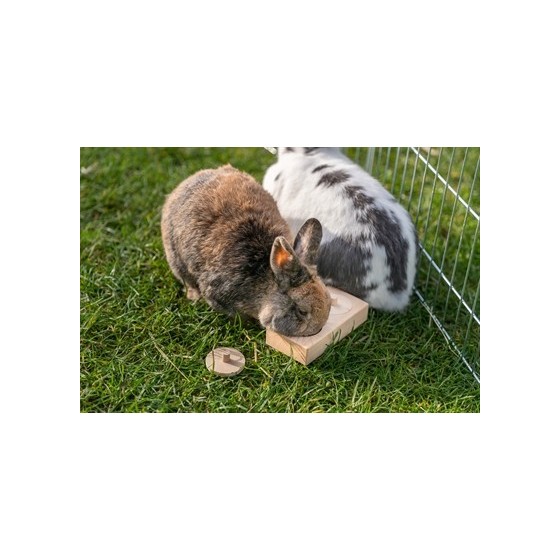 Trixie Snack Box Voor Ratten En Konijnen Hout 14X3X7 CM