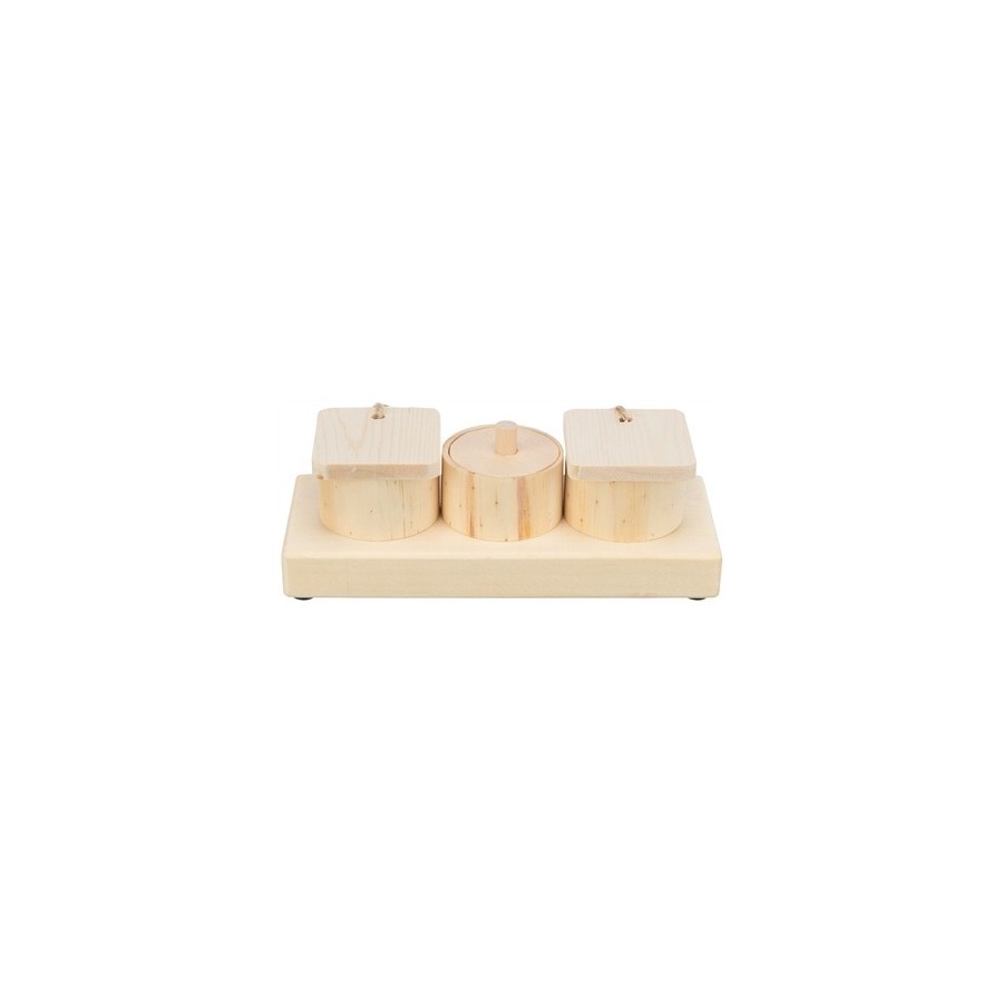 Trixie Snack Cups Voor Ratten En Konijnen Hout 15X45X6 CM