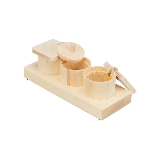 Trixie Snack Cups Voor Ratten En Konijnen Hout 15X45X6 CM