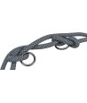 Trixie Soft Rope Hondenriem Verstelbaar Zwart / Grijs 200X1 CM