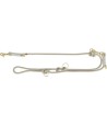 Trixie Soft Rope Hondenriem Verstelbaar Grijs / Lichtgrijs 200X1 CM