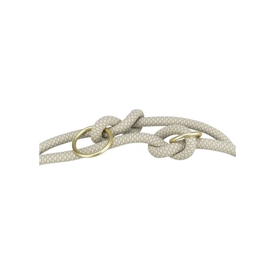 Trixie Soft Rope Hondenriem Verstelbaar Grijs / Lichtgrijs 200X1 CM