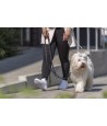 Trixie - Citystyle Hondenriem Verstelbaar Pvc Zwart, 200x1,3cm