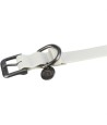 Trixie - Citystyle Halsband Hond Pvc Lichtgrijs, 30-37x2cm