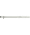 Trixie Citystyle Halsband Hond Pvc Lichtgrijs 30-37X2 CM