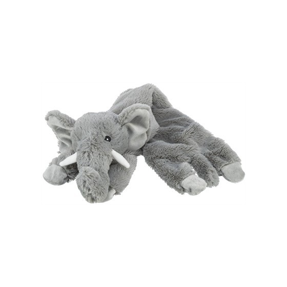 Trixie Be Eco Hangende Olifant Hondenspeelgoed Gerecycled Pluche 50 CM