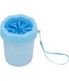 Trixie Pootreiniger Voor De Hond Silicone / Pp Blauw SMALL 11 CM