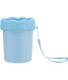 Trixie Pootreiniger Voor De Hond Silicone / Pp Blauw SMALL 11 CM