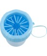Trixie Pootreiniger Voor De Hond Silicone / Pp Blauw SMALL 11 CM