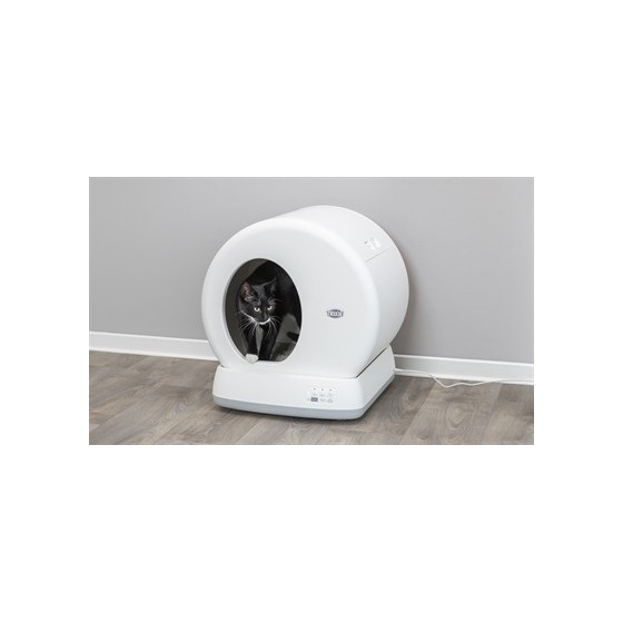 Trixie - Zelfreinigende Kattenbak, Wit. 53x52x55,5cm