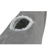 Trixie Katten Speeltunnel Harvey Velours / Pluche Grijs 27X116 CM
