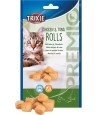 Trixie Premio Kip & Tonijn Rolletjes Voor Katten Glutenvrij 50 GR
