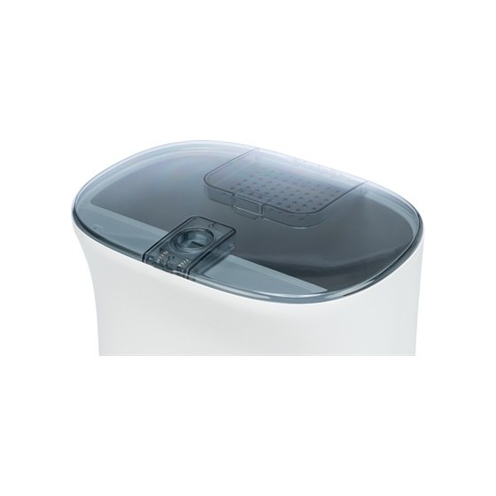 Trixie Voederautomaat Smart 2.0 Wit / Grijs 4,5 LTR 24X19X38 CM