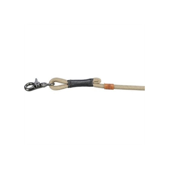 Trixie Be Nordic Hondenriem Zand / Zwart 100X0,8 CM