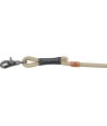 Trixie Be Nordic Hondenriem Zand / Zwart 100X0,8 CM