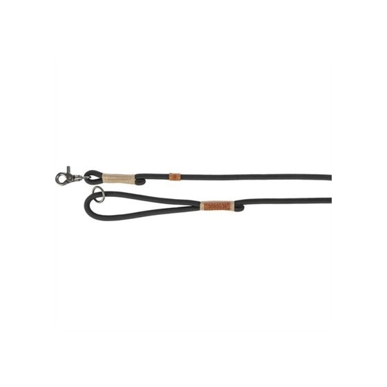 Trixie Be Nordic Hondenriem Zwart / Zand 100X1,3 CM