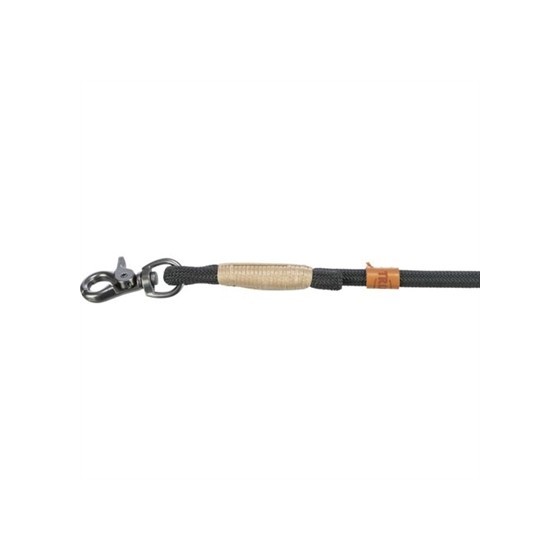 Trixie Be Nordic Hondenriem Zwart / Zand 100X1,3 CM