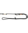 Trixie Be Nordic Hondenriem Verstelbaar Zwart / Zand 200X1,3 CM