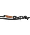 Trixie Be Nordic Hondenriem Verstelbaar Zwart / Zand 200X1,3 CM