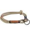 Trixie - Be Nordic Halsband Hond Half-Slip Zand / Zwart, 35x0,6cm