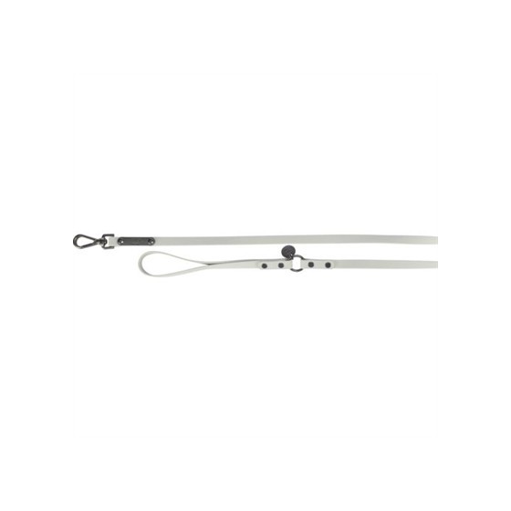 Trixie Citystyle Hondenriem Pvc Lichtgrijs 120X1,3 CM