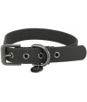 Trixie - Citystyle Halsband Hond Pvc Zwart, 45-52x2,5cm