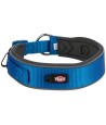 Trixie - Premium Halsband Hond Extra Breed Royal Blauw / Grafiet Grijs, 46-55x5cm