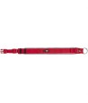 Trixie - Premium Halsband Hond Extra Breed Rood / Grafiet Grijs, 33-42x3,5cm