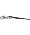 Trixie - Hondenriem Sleeplijn Trigger Snap Haak Rond Zwart, 15m x 0,6cm