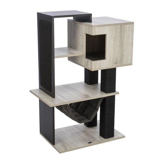 Trixie - Citystyle Krabpaal Grijs / Zwart, 98cm