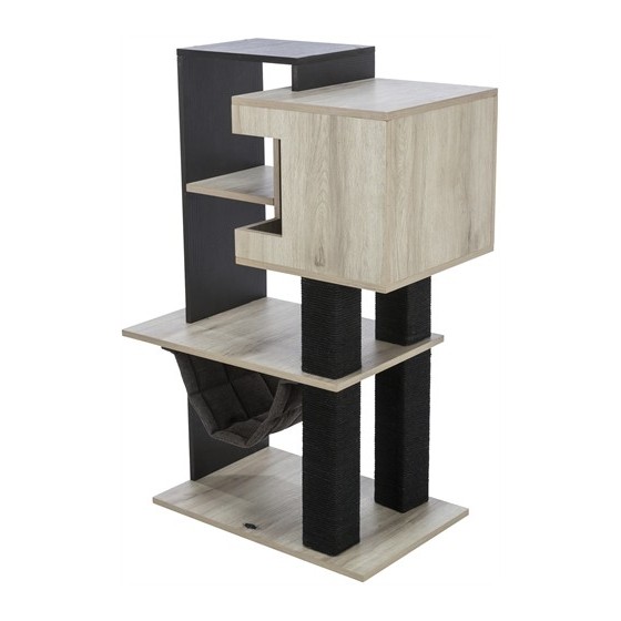 Trixie - Citystyle Krabpaal Grijs / Zwart, 98cm