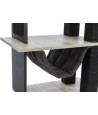 Trixie - Citystyle Krabpaal Grijs / Zwart, 98cm