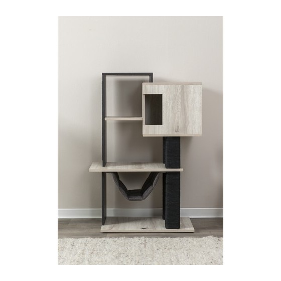 Trixie Citystyle Krabpaal Grijs / Zwart 98 CM