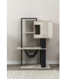 Trixie - Citystyle Krabpaal Grijs / Zwart, 98cm