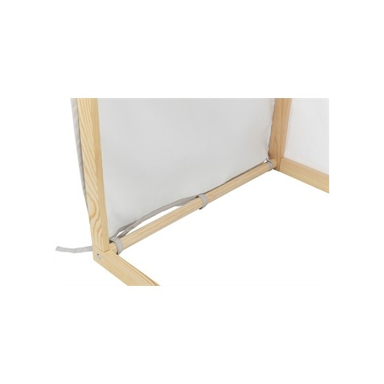 Trixie Hondenmand Tent Lias Hout Zand / Blauw 88X61X89 CM