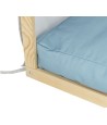 Trixie Hondenmand Tent Lias Hout Zand / Blauw 88X61X89 CM