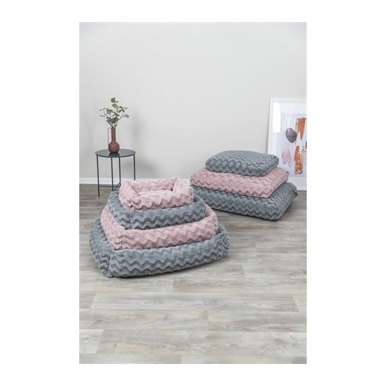 Trixie Hondenmand Loki Gerecycled Hoekig Roze 50X35 CM